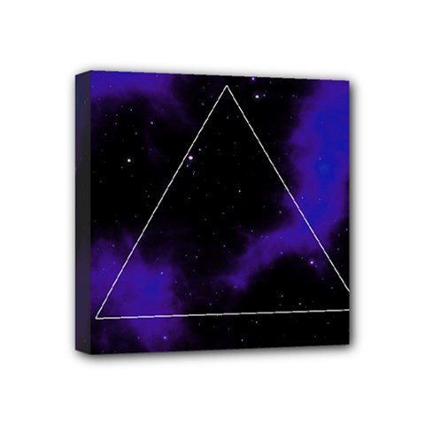 Space Mini Canvas 4  X 4  by Valentinaart