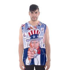 Independence Day United States Of America Men s Basketball Tank Top by BangZart