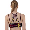 Cendrawasih Beautiful Bird Of Paradise Line Them Up Sports Bra View2