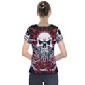 ACAB tribal Short Sleeve Front Detail Top View2