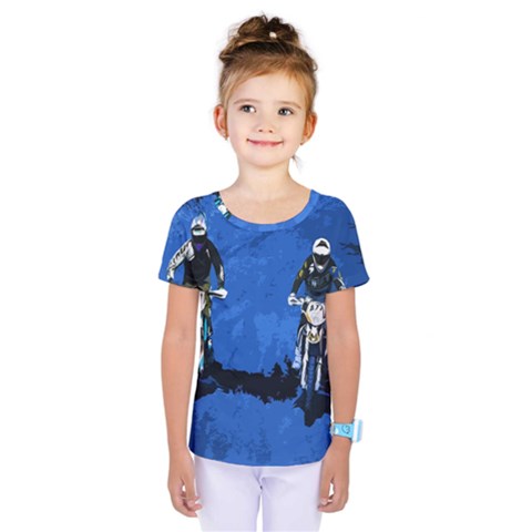 Motorsport  Kids  One Piece Tee by Valentinaart