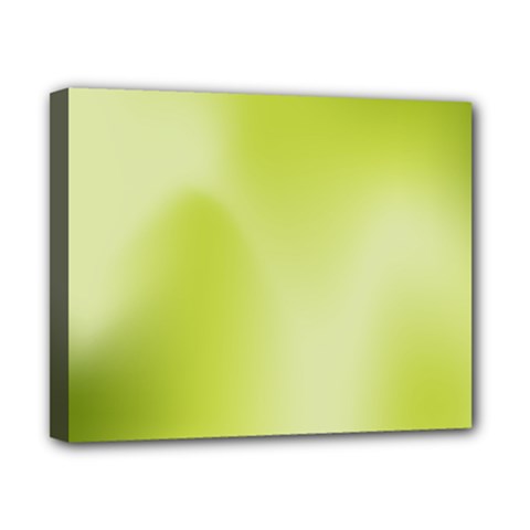 Green Soft Springtime Gradient Canvas 10  X 8  by designworld65