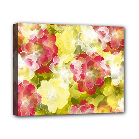 Flower Power Canvas 10  X 8  by designworld65