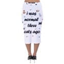 I was normal three cats ago Velvet Midi Pencil Skirt View2