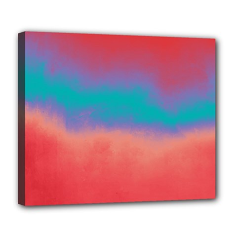Ombre Deluxe Canvas 24  X 20   by ValentinaDesign
