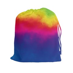 Ombre Drawstring Pouches (xxl) by ValentinaDesign
