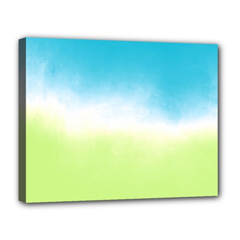 Ombre Canvas 14  X 11  by ValentinaDesign