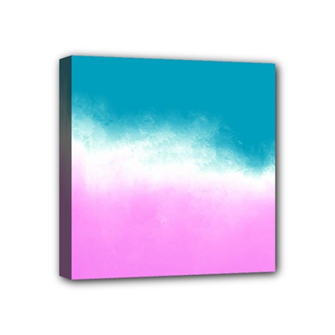 Ombre Mini Canvas 4  X 4  by ValentinaDesign