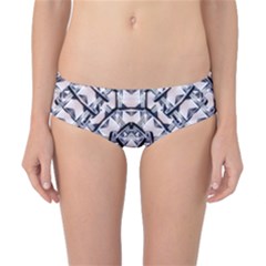 Futuristic Geometric Pattern  Classic Bikini Bottoms by dflcprintsclothing