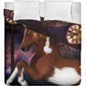Steampunk Wonderful Wild Horse With Clocks And Gears Duvet Cover Double Side (King Size) View1