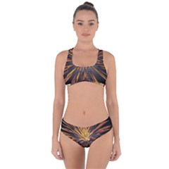 Pyrotechnics Thirty Eight Criss Cross Bikini Set by Nexatart
