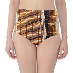 Abstract Architecture Background High-waist Bikini Bottoms by Nexatart