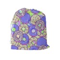 Donuts pattern Drawstring Pouches (Extra Large) View2