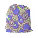 Donuts pattern Drawstring Pouches (XXL) View2