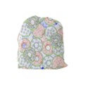 Donuts pattern Drawstring Pouches (Large)  View2