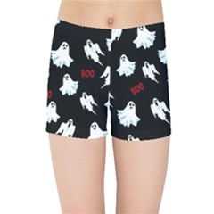 Ghost Pattern Kids Sports Shorts by Valentinaart