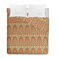 Arcs Pattern Duvet Cover Double Side (full/ Double Size) by linceazul