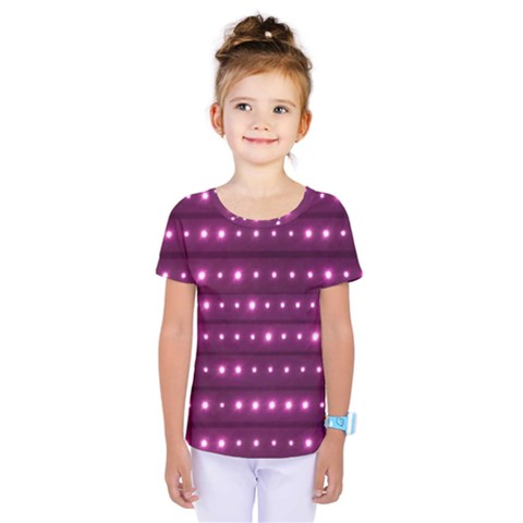 Galaxy Stripes Pattern Kids  One Piece Tee by dflcprints