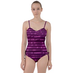 Galaxy Stripes Pattern Sweetheart Tankini Set by dflcprints