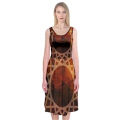 World Spice! Midi Sleeveless Dress by norastpatrick