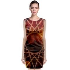 World Spice! Sleeveless Velvet Midi Dress by norastpatrick