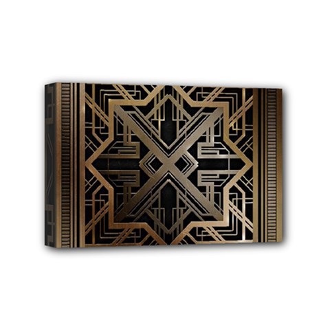 Art Nouveau Mini Canvas 6  X 4  by NouveauDesign