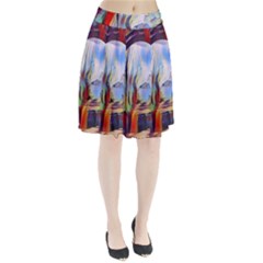 Abstract Tunnel Pleated Skirt by NouveauDesign