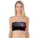 Beautiful Butterflies Rainbow Space Bandeau Top View1