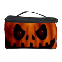 Halloween Pumpkin Cosmetic Storage Case by Valentinaart