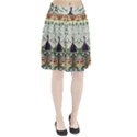 Art nouveau peacock Pleated Skirt View1