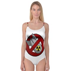 No Nuclear Weapons Camisole Leotard  by Valentinaart