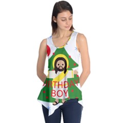 Jesus - Christmas Sleeveless Tunic by Valentinaart