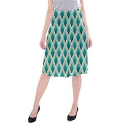 Artdecoteal Midi Beach Skirt by NouveauDesign