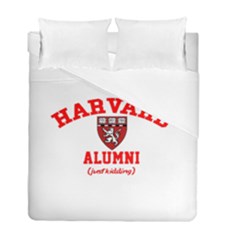 Harvard Alumni Just Kidding Duvet Cover Double Side (full/ Double Size) by Celenk