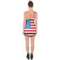 United Of America Usa Flag One Soulder Bodycon Dress View2