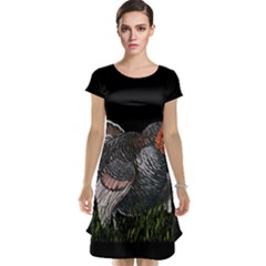 Thanksgiving Turkey Cap Sleeve Nightdress by Valentinaart