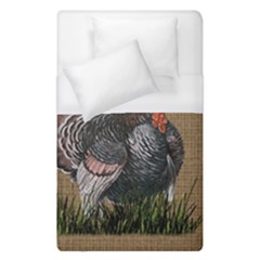 Thanksgiving Turkey Duvet Cover (single Size) by Valentinaart
