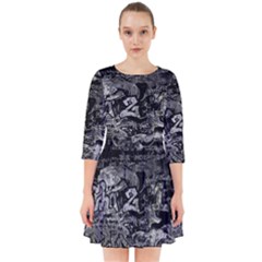 Graffiti Smock Dress by ValentinaDesign