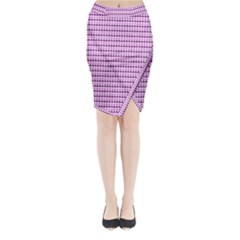 Pattern Midi Wrap Pencil Skirt by gasi
