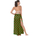 Grey and White Carbon Fiber Maxi Chiffon Tie-Up Sarong View2