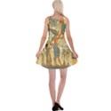 Egyptian Man Sun God Ra Amun Reversible Velvet Sleeveless Dress View2