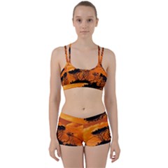Trees Branches Sunset Sky Clouds Women s Sports Set by Celenk