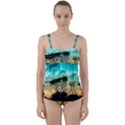 Trees Branches Branch Nature Twist Front Tankini Set View1
