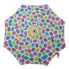 Polka Dot Easter Eggs Hook Handle Umbrellas (large) by allthingseveryone