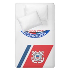 Coast Guard Air Station Borinquen Puerto Rico Duvet Cover Double Side (single Size) by Bigfootshirtshop