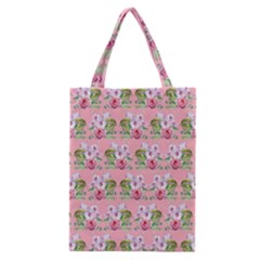 Floral Pattern Classic Tote Bag by SuperPatterns