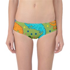 Colorful Dragons Pattern Classic Bikini Bottoms by Bigfootshirtshop