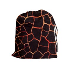 Magma Drawstring Pouches (extra Large) by jumpercat