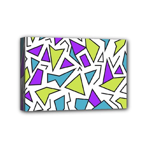 Retro Shapes 02 Mini Canvas 6  X 4  by jumpercat