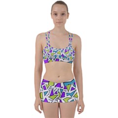 Retro Shapes 02 Women s Sports Set by jumpercat